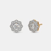The Ossera Solitaire Stud Earrings - thumb 1