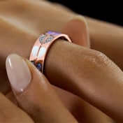 The Lovey Dovey Stackable Ring - thumb 6