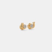 The Tiny Snail Kids Earrings - thumb 4