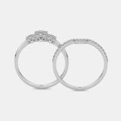 The Ellsworth Bridal Ring Set - thumb 7