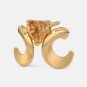 The Pretzel Heart Stud Earrings - thumb 5