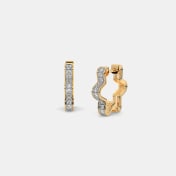 The Khepri Huggie Earrings - thumb 1