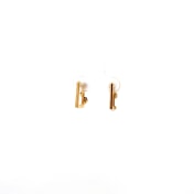 The Nocturne Huggie Earrings - thumb 4