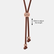 The Cacao Slider Anklet - thumb 4