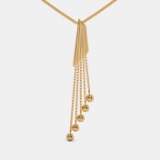 The Oro Di Grano Tassel Necklace - thumb 4