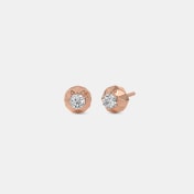 The Bubs Solitaire Stud Earrings - thumb 1