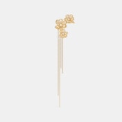 The Petalyn Shoulder Duster Earrings - thumb 3