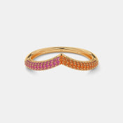 The Renisa Chevron Ring - thumb 7
