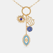 The Rapett Evil Eye Charm Necklace - thumb 4