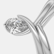 The Peartop Solitaire Ring - thumb 3