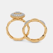 The Rocher Bridal Ring Set - thumb 7