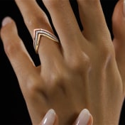 The Floy Chevron Ring - thumb 4