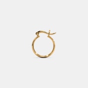 The Arkee Textured Hoop Earrings - thumb 5