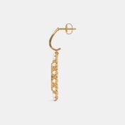 The Sascha Dangle Hoop Earrings - thumb 5