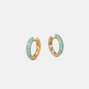 The Leofric Huggie Earrings - thumb 5