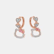 The Chibi Dangle Hoop Earrings - thumb 5