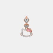 The Chibi Dangle Hoop Earrings - thumb 5