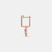The Yangi Dangle Hoop Earrings - thumb 8