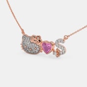 The Charlie Kitty Pendant Necklace - thumb 1