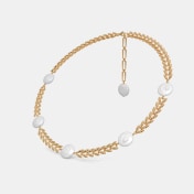 The Oceanna Coin Station Necklace - thumb 4