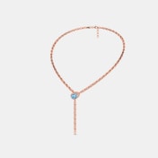 The Moro Shine Changable Colour Stone Necklace - thumb 7