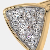 The Kapena Multi Pierced Stud Earrings - thumb 5