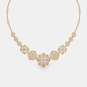 The Fleur De Lotus Collar Necklace - thumb 1