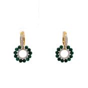 The Makini Dangle Hoop Earrings - thumb 1