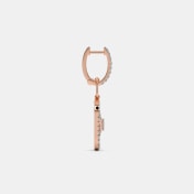 The Ineza Dangle Hoop Earrings - thumb 7