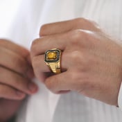 The Kilot Tiger Eye Ring For Him - thumb 2