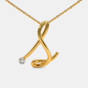 The Cursive S Necklace - thumb 5