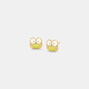 The Smiley Keroppi Stud Earrings - thumb 1