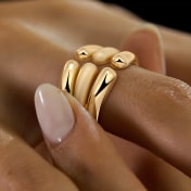 The Gilded Luxe Top Open Ring - thumb 4