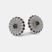The Velvet Mocha Huggie Earrings - thumb 4