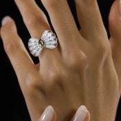 The Amber Mousse Cocktail Ring - thumb 2
