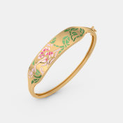 The Meadow Muse Oval Bangle - thumb 1