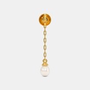 The Pearl Essence Dangler Earrings - thumb 6