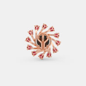 The Midnightruby Stud Earrings - thumb 6