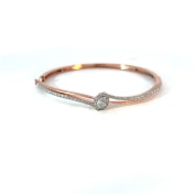 The Afsheen Oval Bangle - thumb 1