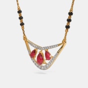 The Pearoruby Mangalsutra Necklace - thumb 4