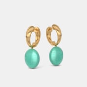 The Chryvara Dangle Hoop Earrings - thumb 4