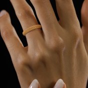 The Wovelle Band Ring - thumb 4