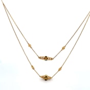 The Perle Carre Layered Necklace - thumb 4