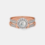 The Rosavelle Bridal Ring Set - thumb 7
