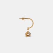 The Mekhai Dangle Hoop Earrings - thumb 7