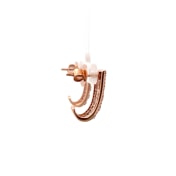 The Jelert J Hoop Earrings - thumb 5