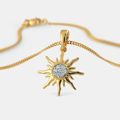 The Glorious Sun Pendant | BlueStone.com