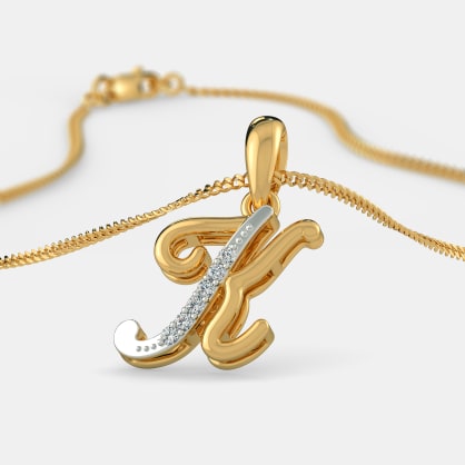 The Liham K Pendant | BlueStone.com