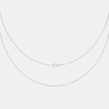The Auri Platinum Chain | BlueStone.com