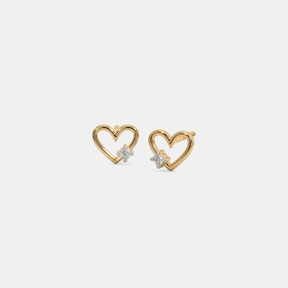 The Cuore Stud Earrings